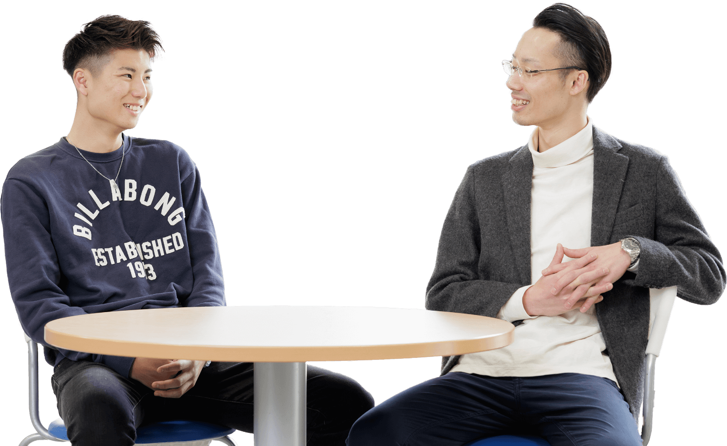 話しやすい&親しみやすい先生