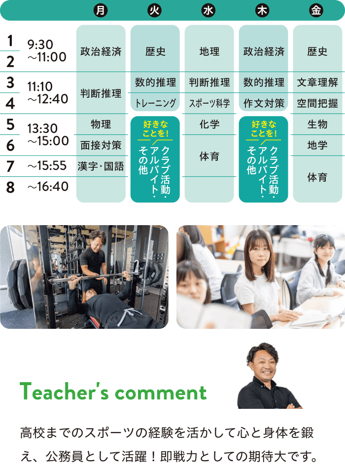 時間割
